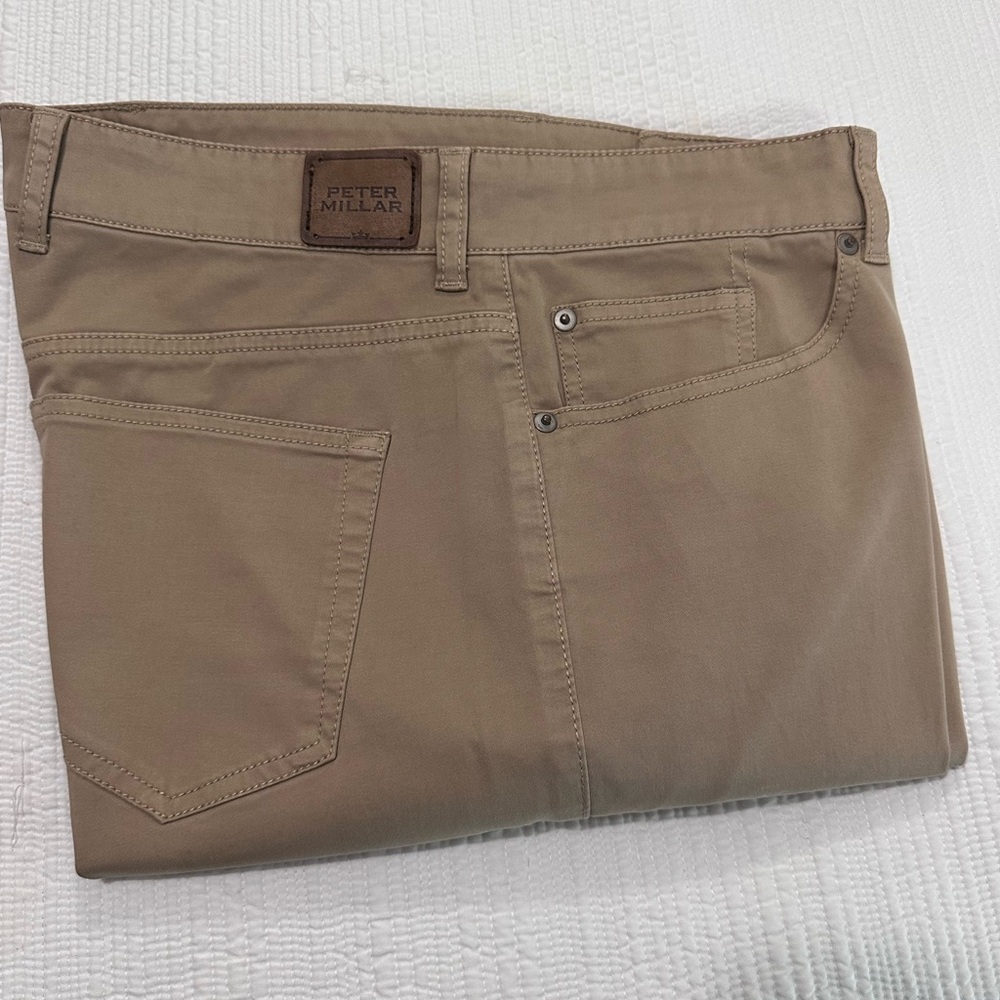 Peter Millar Khaki Trousers 34/30